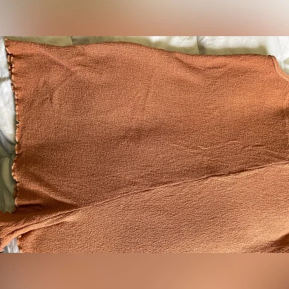 Billabong Fade Away Knit Romper in Burnt Orange - Picture 9 of 16